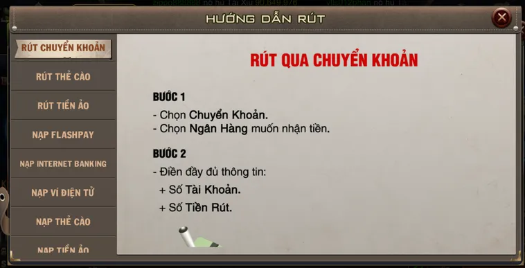 Hướng Dẫn Cách Rút Tiền Về Ngân Hàng Tại B52 Club An Toàn Và Nhanh Chóng Nhất Hiện Nay