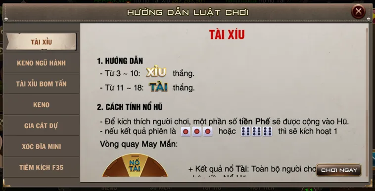 Tài Xỉu Livestream Tại B52 Club Sảnh Cược Đỉnh Cao Cho Mọi Game Thủ